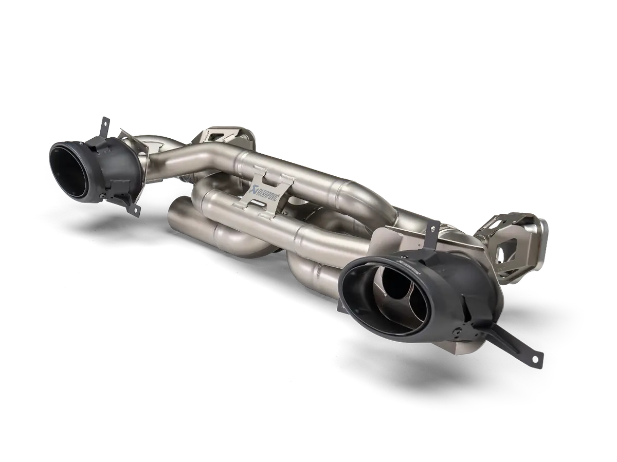 Akrapovic 2025 Porsche 911 992.2 Carrera  Slip-On Line Titanium Exhaust 1