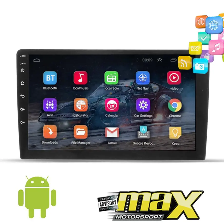 8" Vw Android Double Din Multimedia Player 1