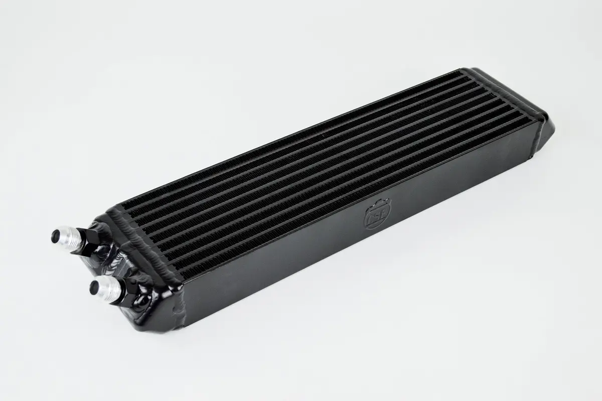 Universal Dual-Pass Oil Cooler -10 Fittings 22"X5"X2.25" 1