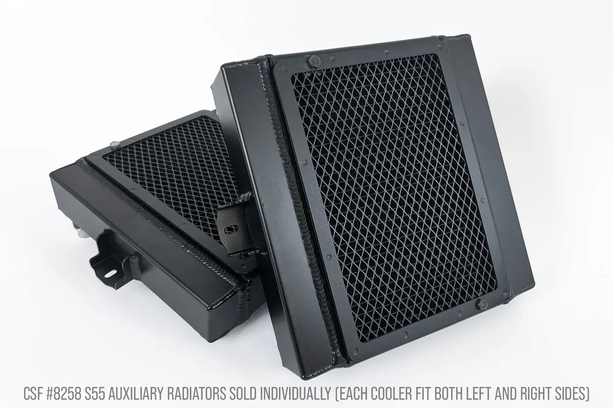 Bmw F8x M3/M4/M2c Auxiliary Radiator W/ Rock Guard 1