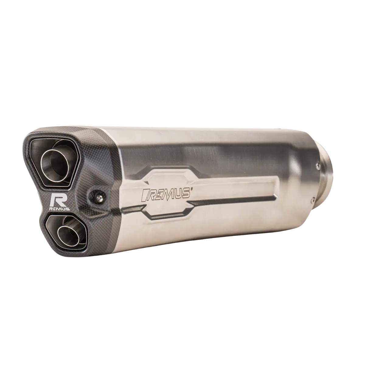 Triumph Tiger 900 24- Euro 5 Remus 8 2.0 Racing Silencer, Stainless Steel Matt 1
