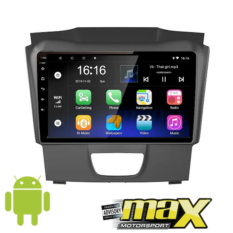 9 Inch Isuzu Kb (13-On) Android Entertainment & Gps System 1