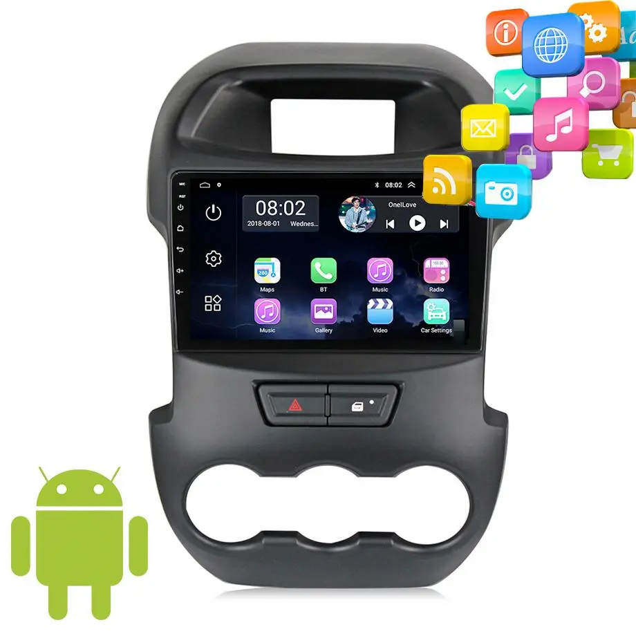 9 Inch Ranger T6 (12-15) Android Entertainment & Gps System 1