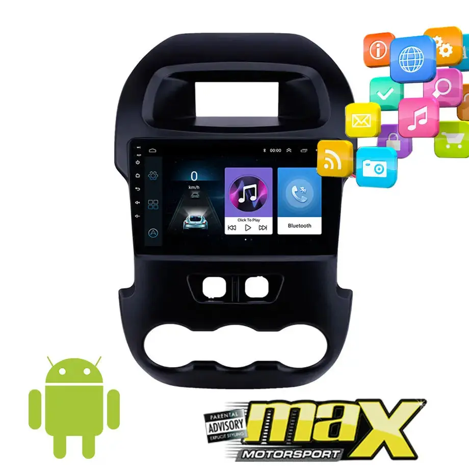 Suitable To Fit Ranger T6 (12-15) 9 Inch Android Entertainment & Gps System 1