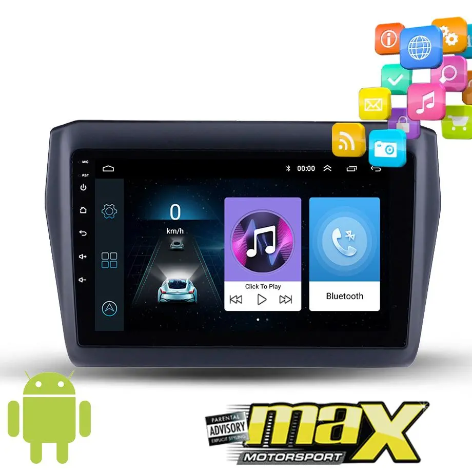 9 Inch Suzuki Swift (17-19) Android Entertainment & Gps System 1