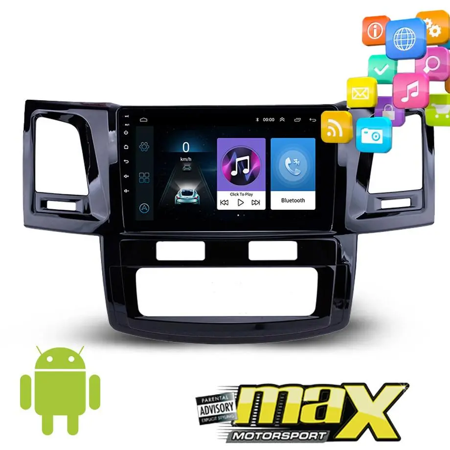 9 Inch Toyota Hilux (08-14) Android Entertainment & Gps System 1