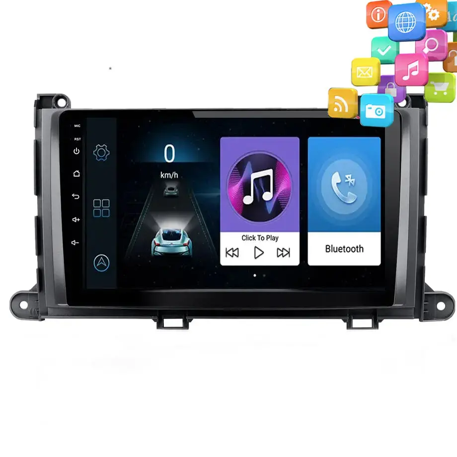 9 Inch - Toyota Quantum Android Entertainment & Gps System (19-On) 1