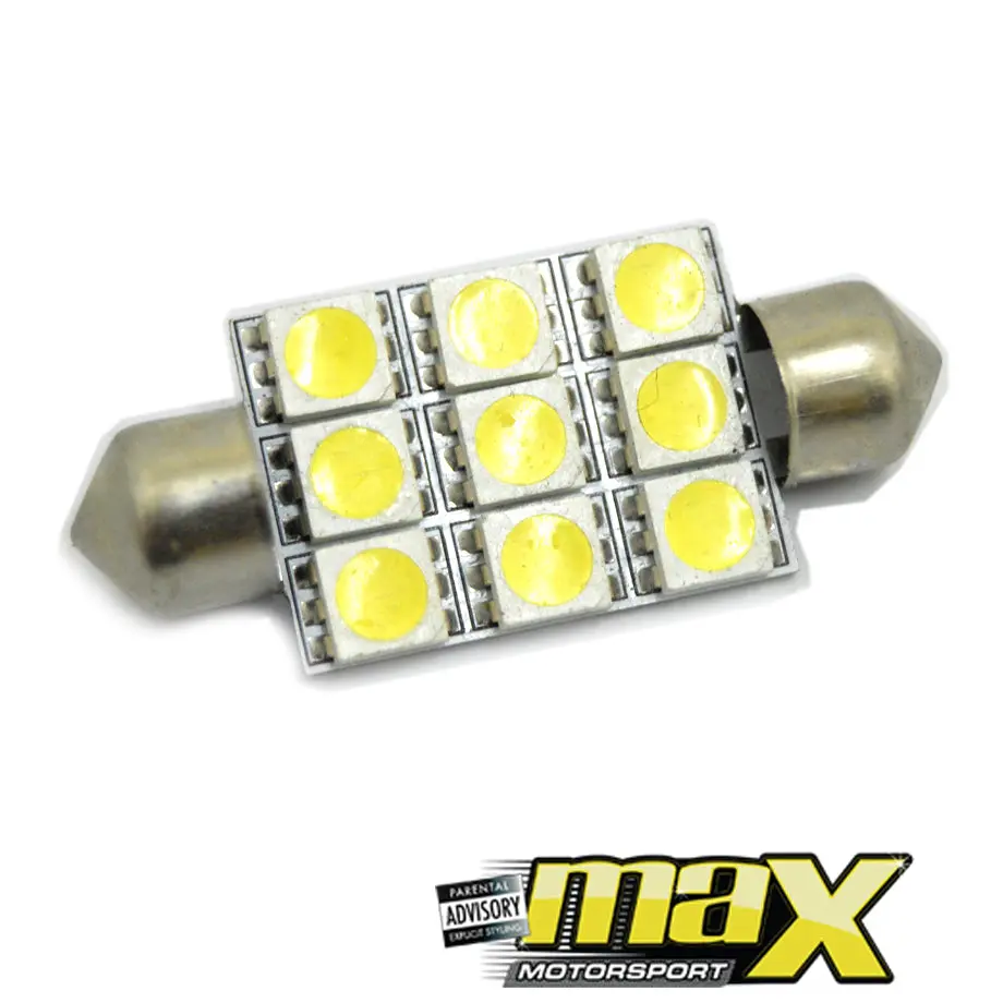 9 Smd Led Festoon Type Interior Bulbs 1