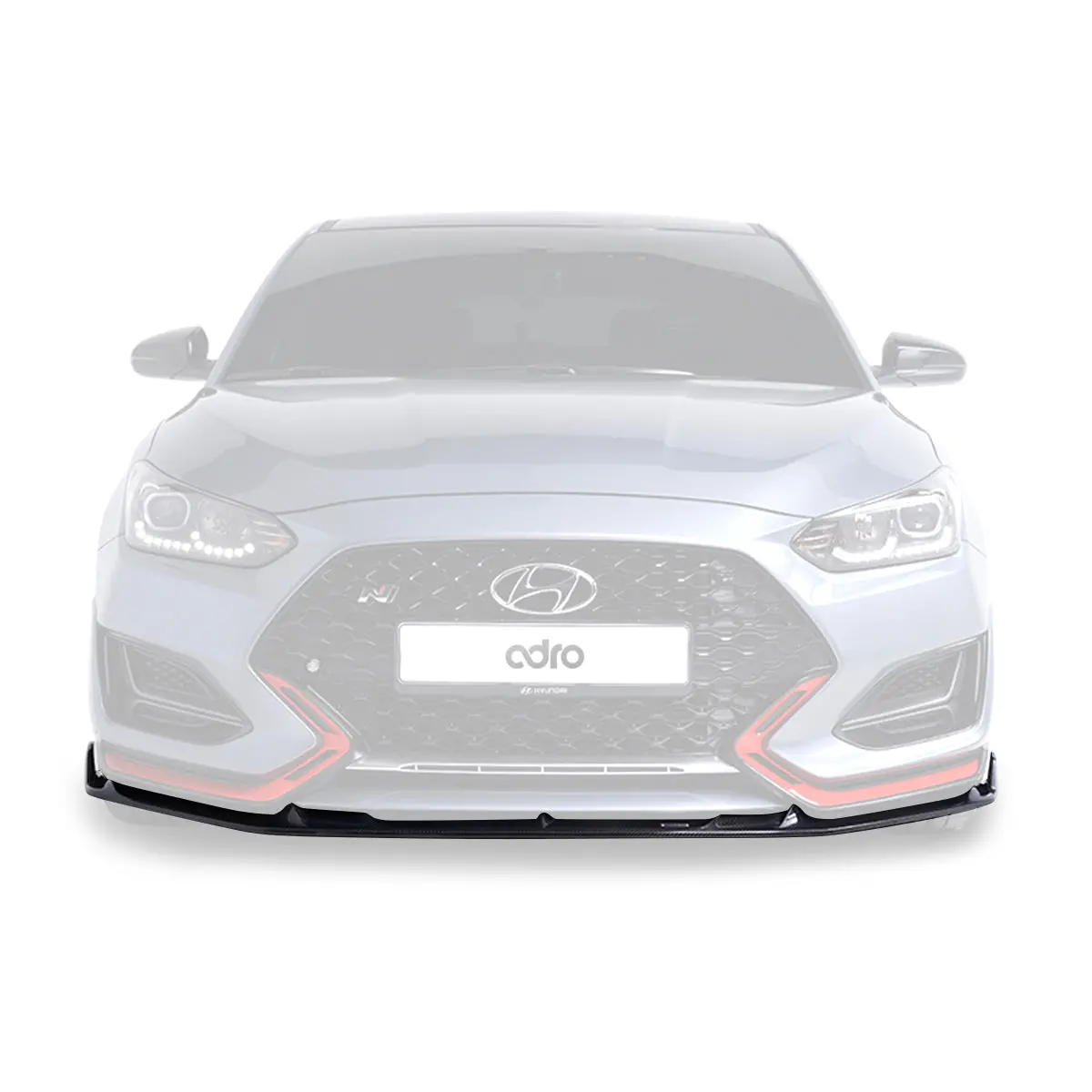 Hyundai Veloster N Front Lip V2 A Type 1