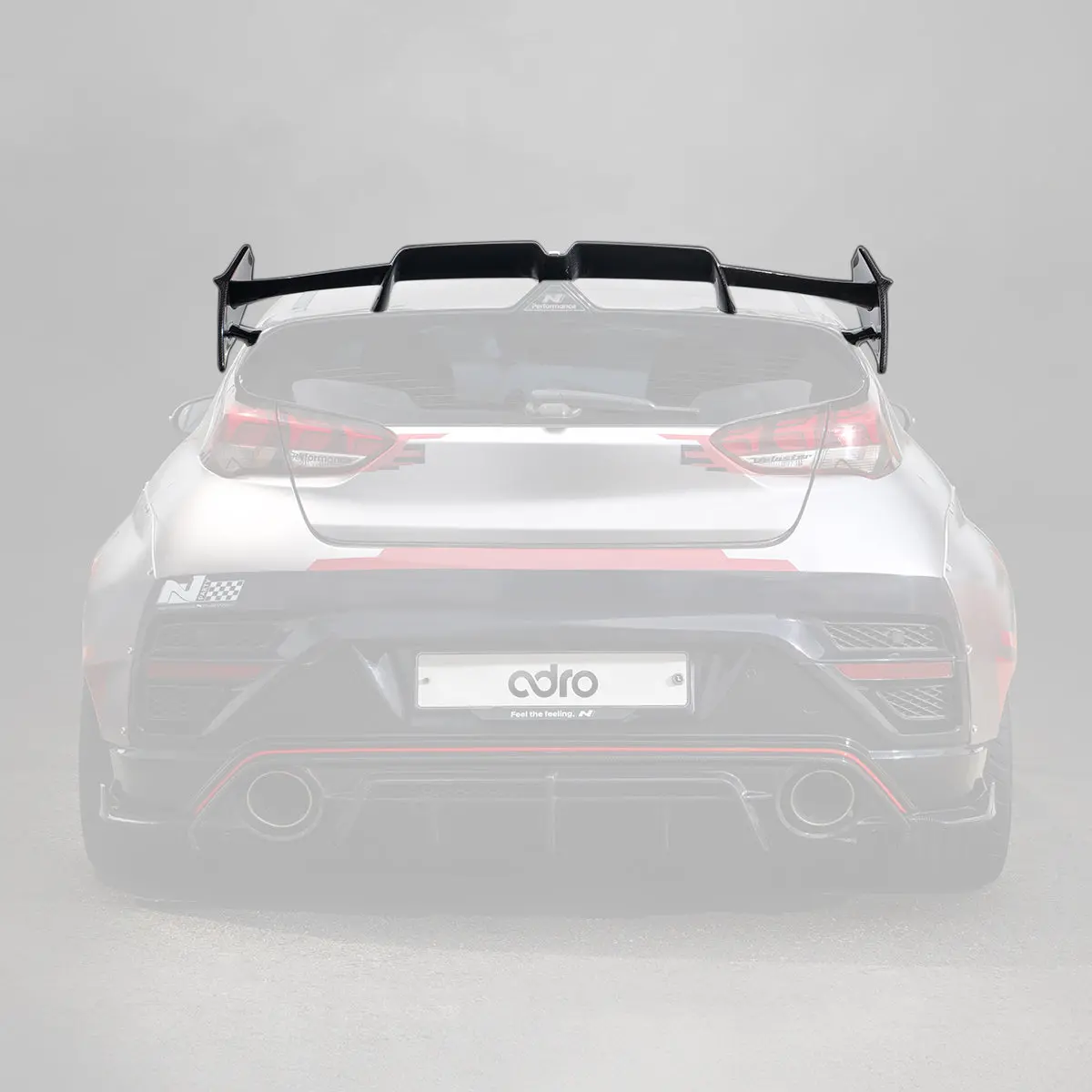 Hyundai Veloster N Trunk Spoiler V2 1