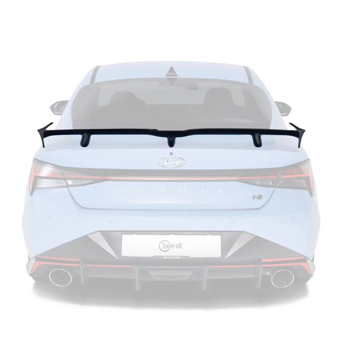 Hyundai Elantra N Trunk Spoiler 1