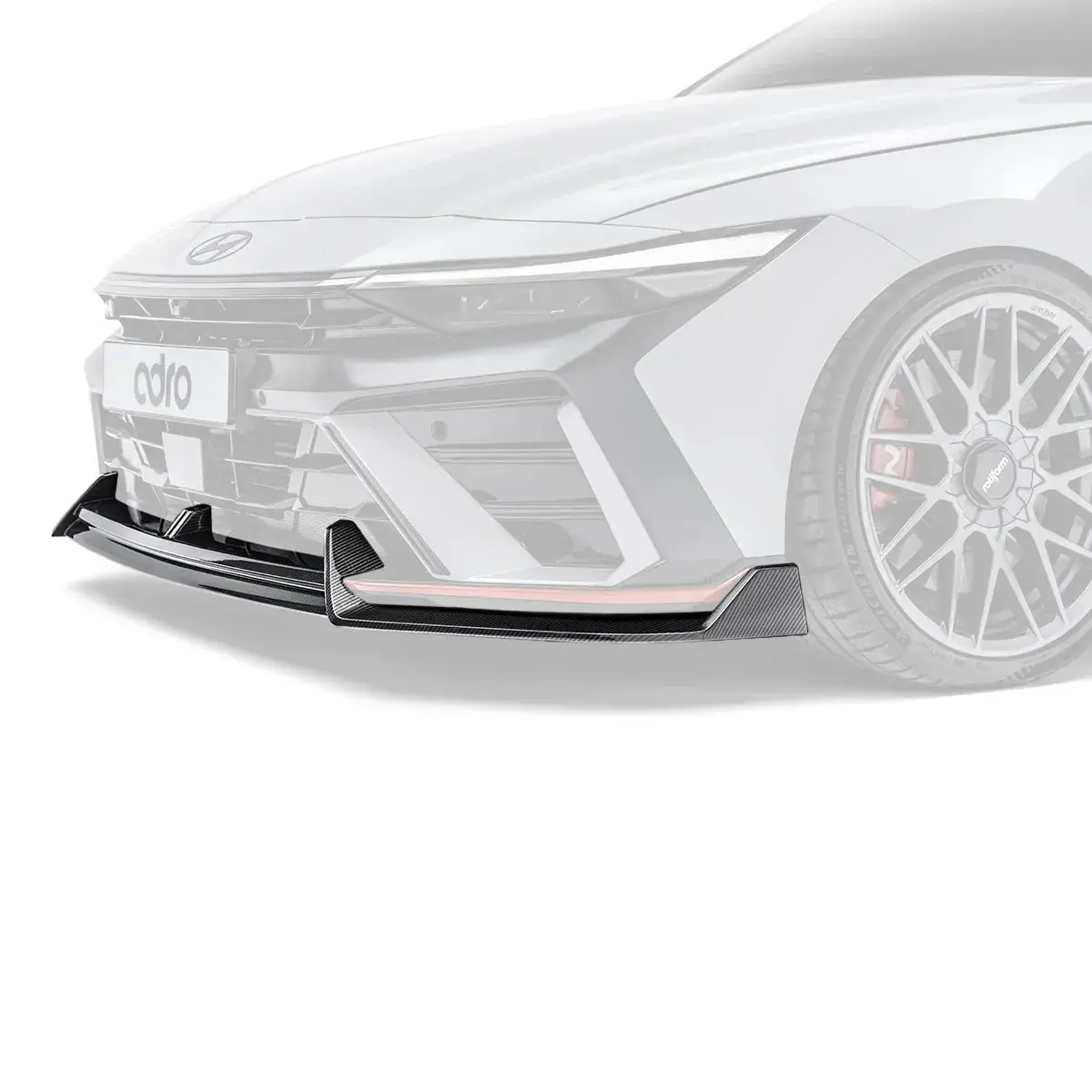 Hyundai Elantra N Facelift (Pe) Front Lip 1