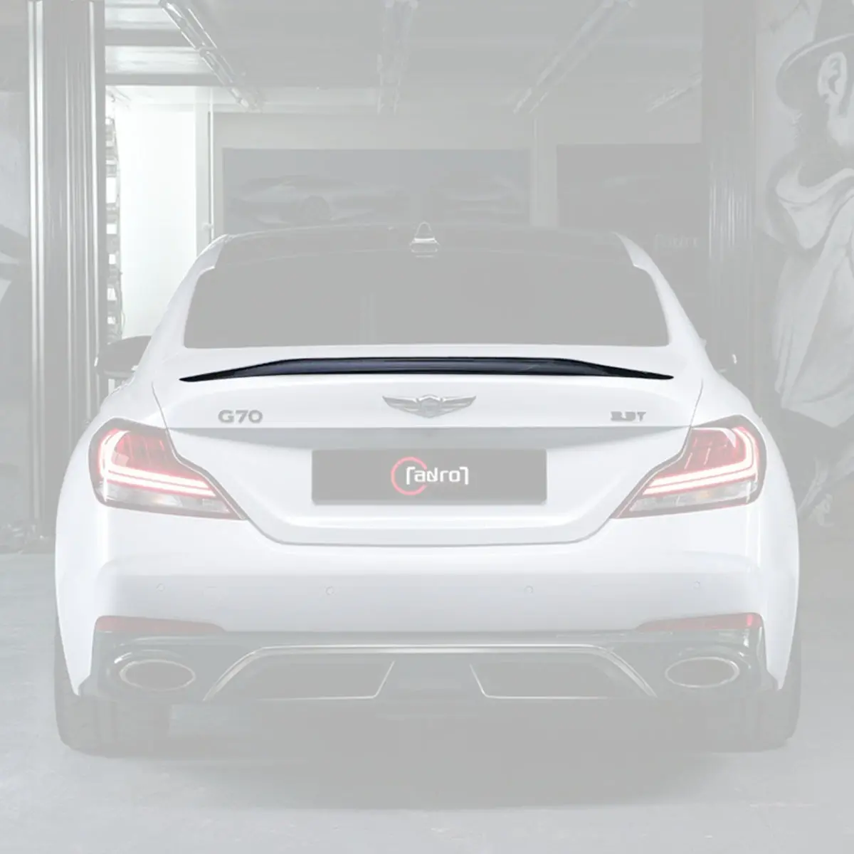 Genesis G70 Trunk Spoiler V1 1