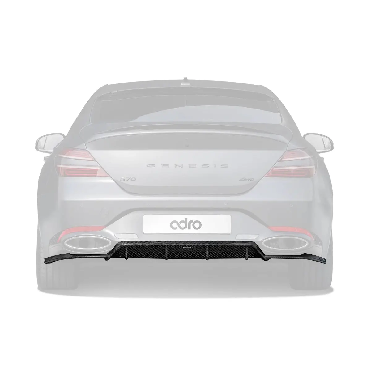 Genesis G70 22+ Rear Diffuser V1 1