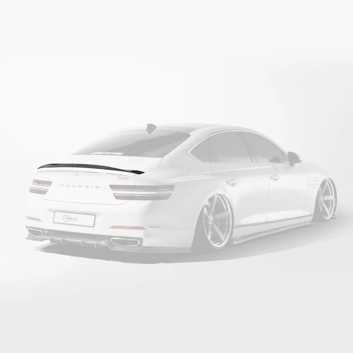 Genesis G80 Rg3 Trunk Spoiler 1