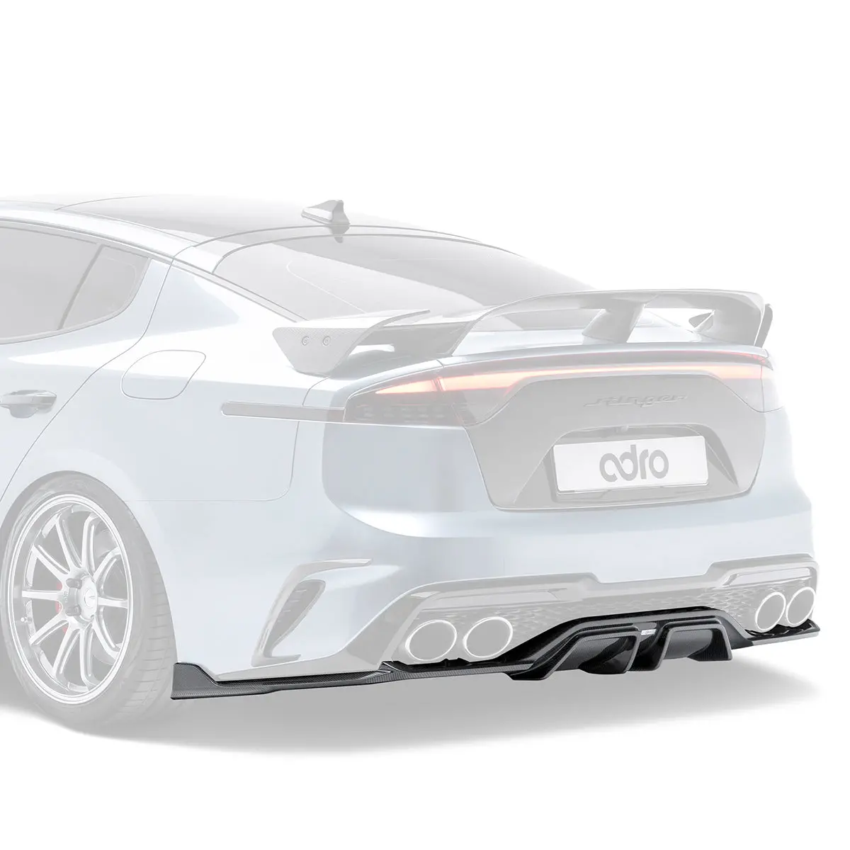 Kia Stinger Rear Diffuser V3 1
