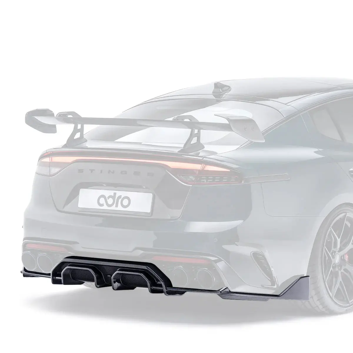 Kia Stinger Rear Diffuser V4 1