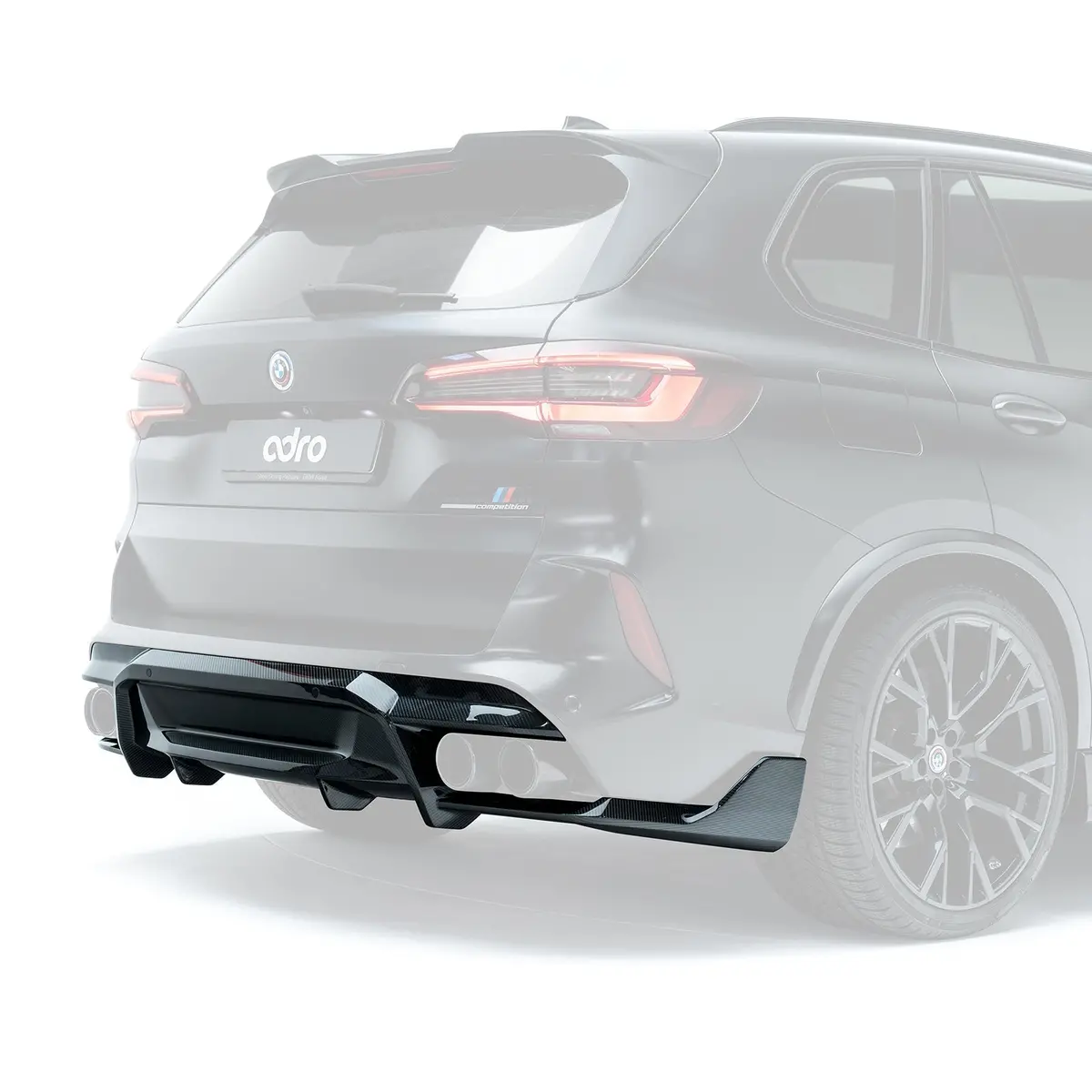 Bmw F95 X5m Rear Diffuser 1