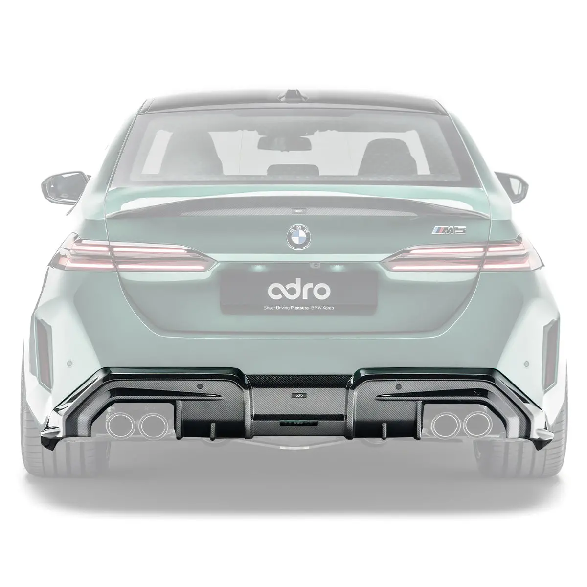 Bmw G90 M5 Carbon Fiber Rear Diffuser 1