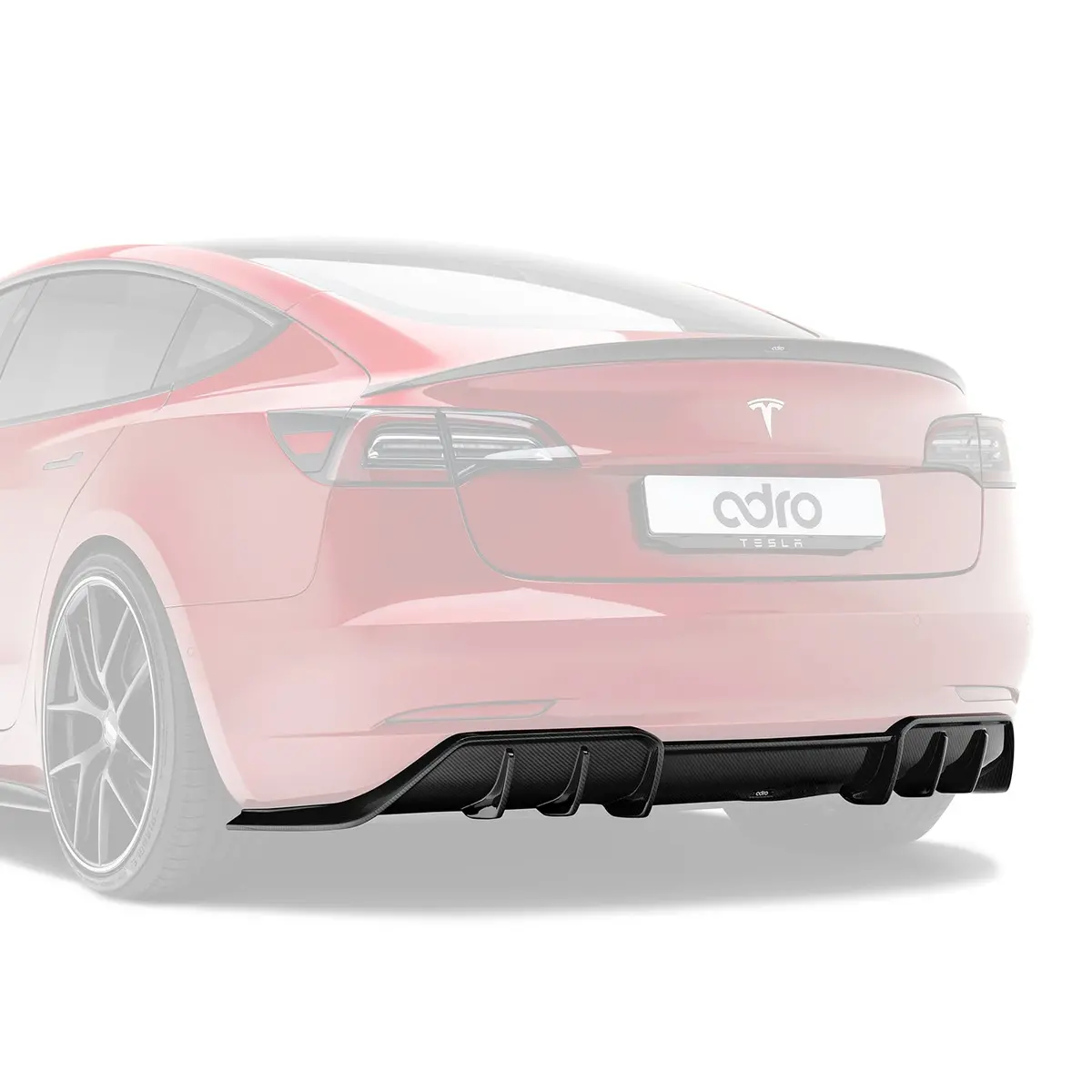 Tesla Model 3 Rear Diffuser V1 1