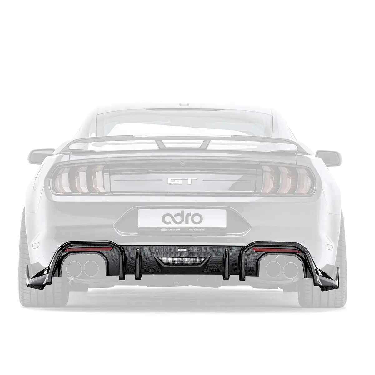 Ford Mustang Rear Diffuser 1