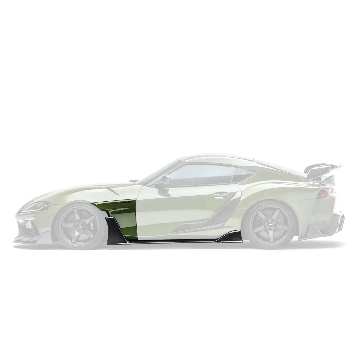 Toyota Gr Supra Side Skirts V2 (Fenders Included) 1