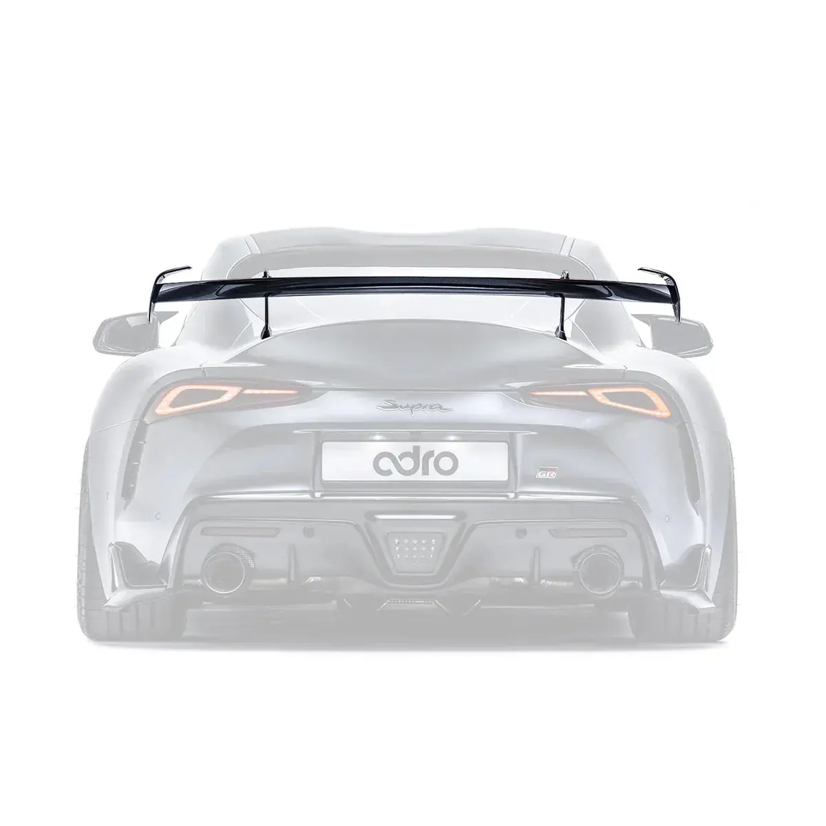 Toyota Gr Supra At-R2 Swan Neck Wing Curved 1
