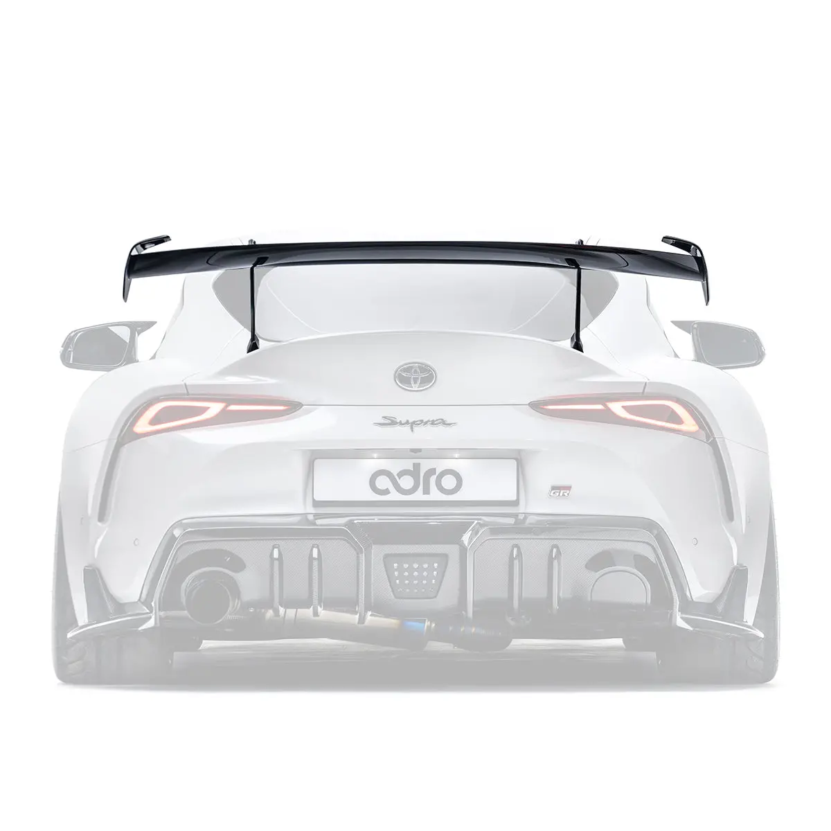 Toyota Gr Supra At-R2 Swan Neck Wing Taller 1
