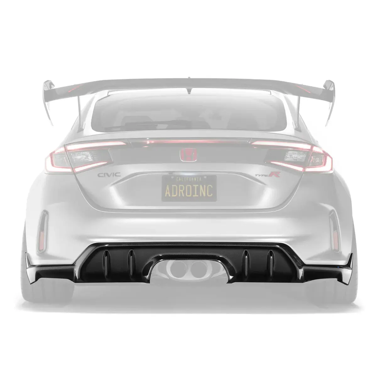 Honda Civic Type R Fl5 Rear Diffuser 1
