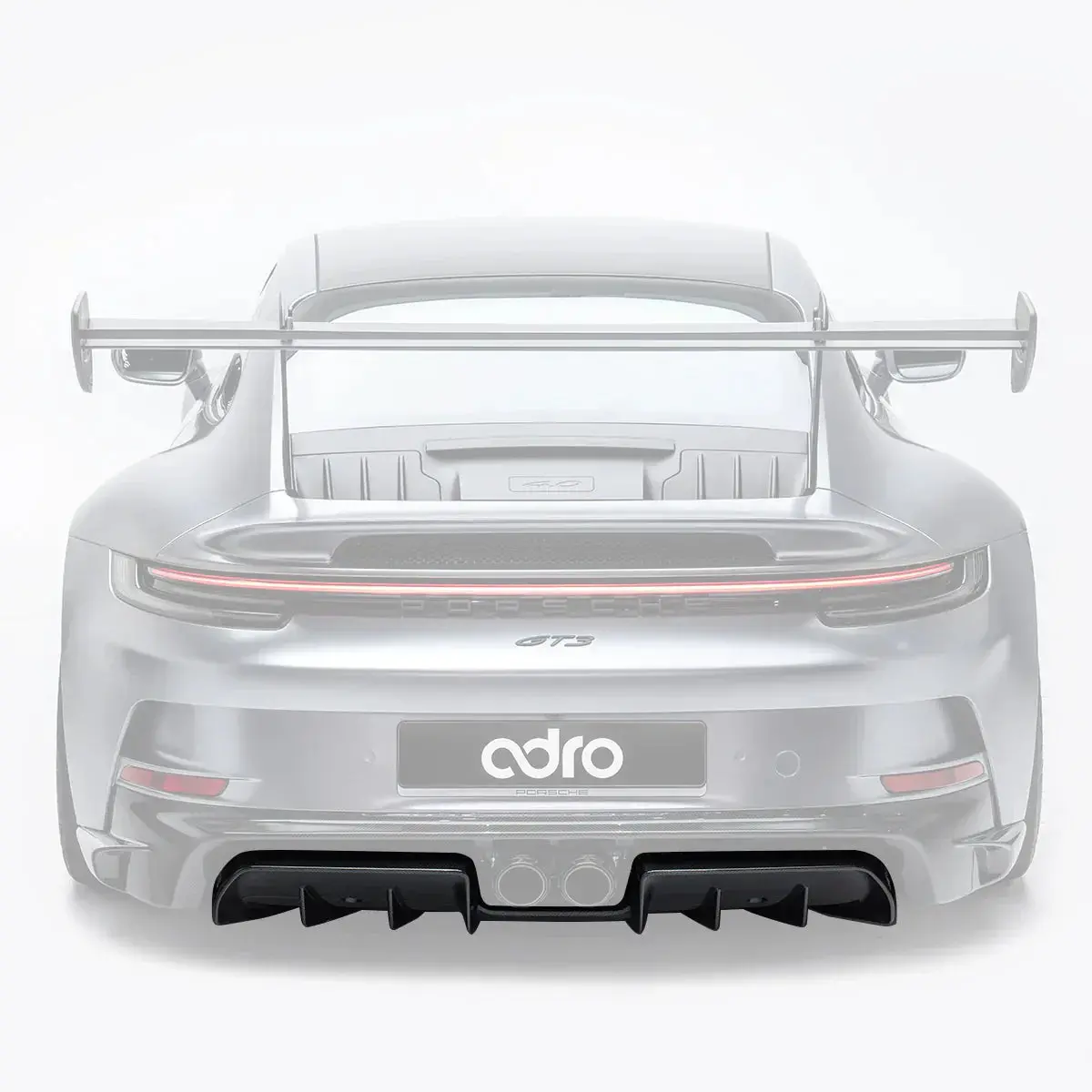 Porsche 992 Gt3 Rear Diffuser 1