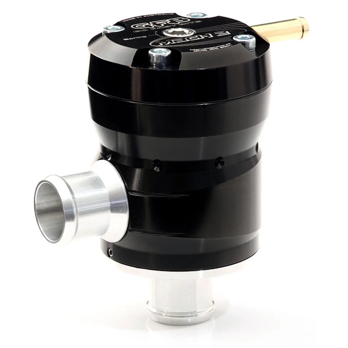 Go Fast Bits Universal 20Mm Inlet, 20Mm Outlet Mach 2 Tms Blow-Off Valve 1