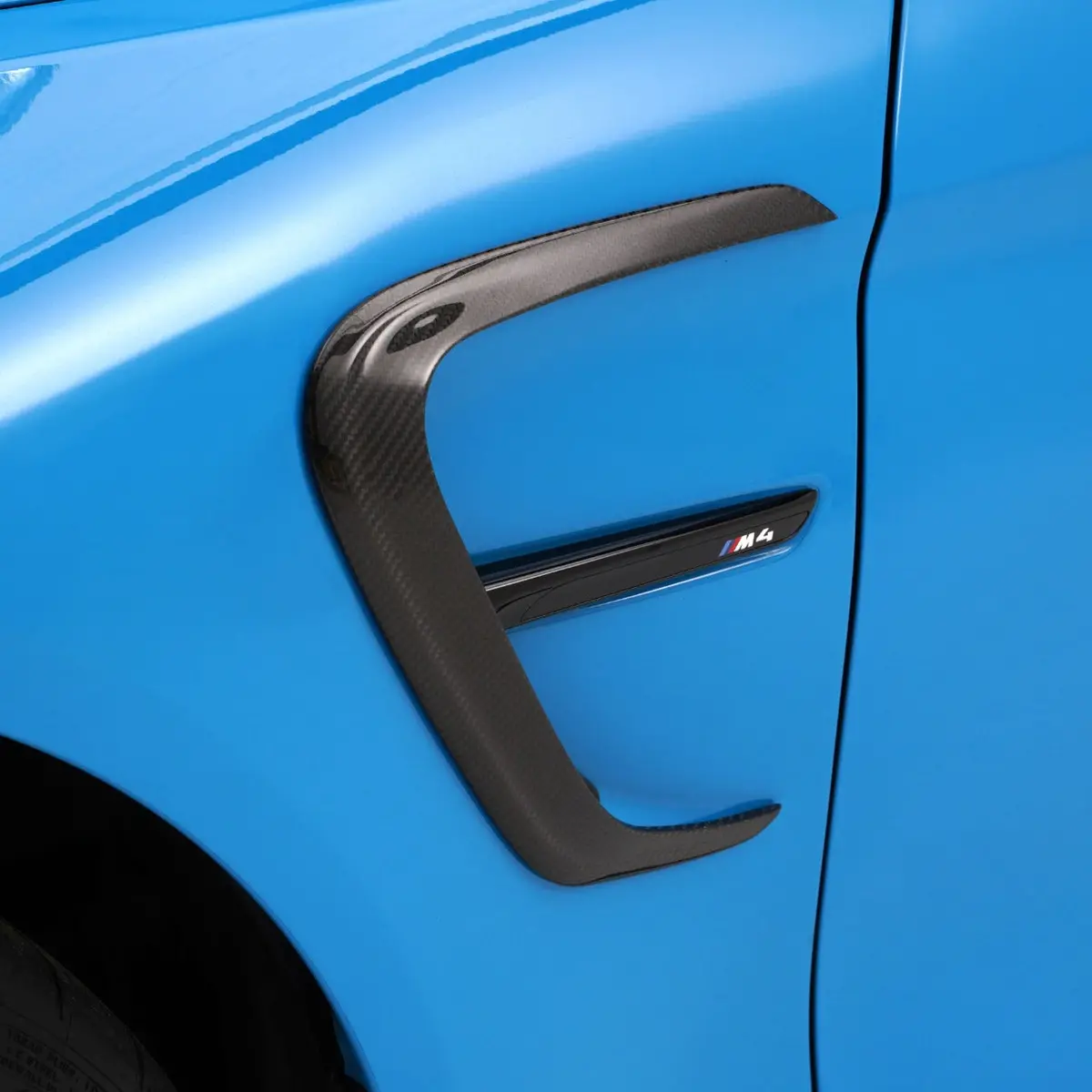 Adro Bmw M4 F82 Carbon Fiber Fender Cover 1