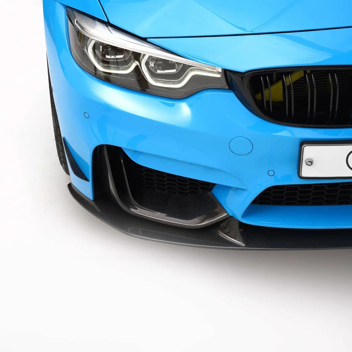 Adro Bmw M3 F80 & M4 F82 F83 Carbon Fiber Front Bumper Air Duct Cover 1