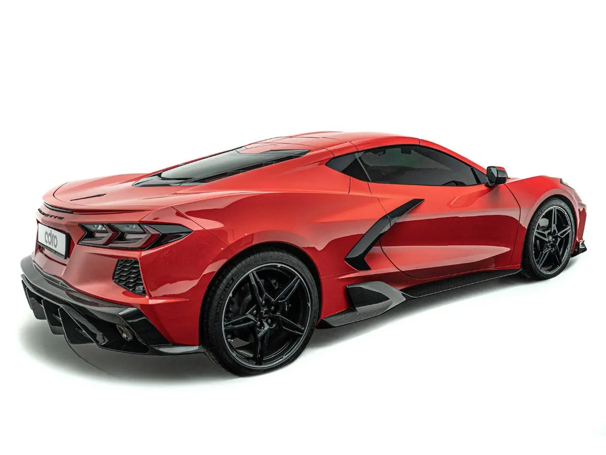 Adro Corvette C8 Prepreg Carbon Fiber Rear Diffuser 1