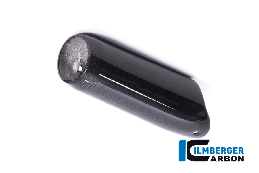 Upper Exhaust End Cap Gloss Carbon - Ducati Supersport 939 1