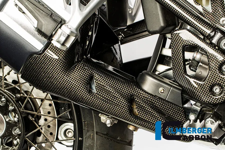 Exhaust Heat Shield Bottom Carbon 1