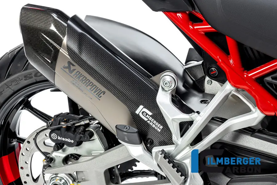 Protection On The Silencer Matt (Akrapovic Muffler) Multistrada V4 1