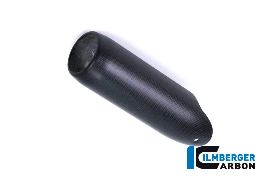 Lower Exhaust End Cap Matt Carbon - Ducati Supersport 939 1