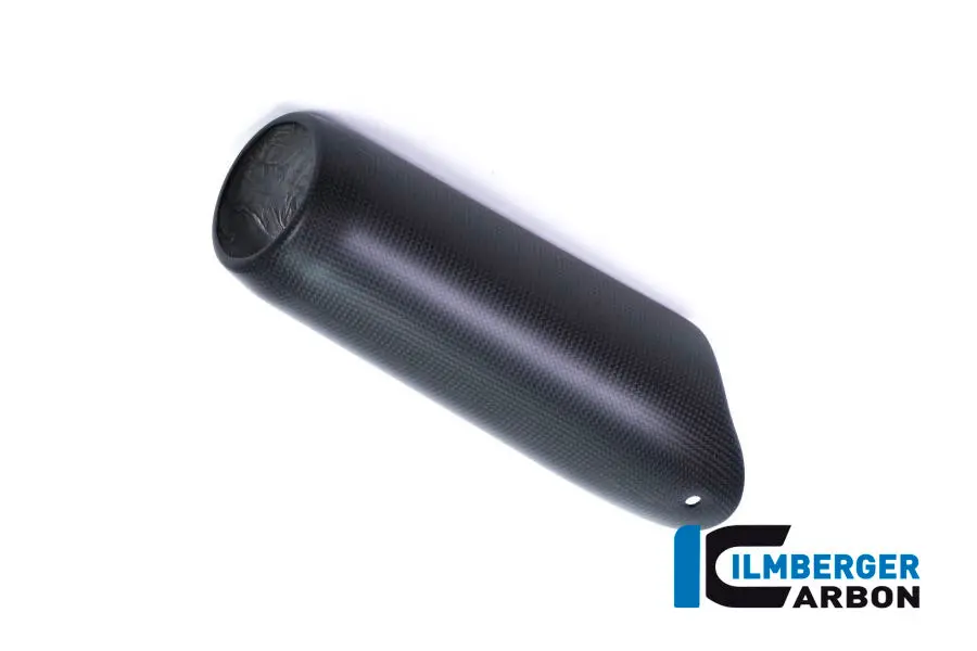 Upper Exhaust End Cap Matt Carbon - Ducati Supersport 939 1