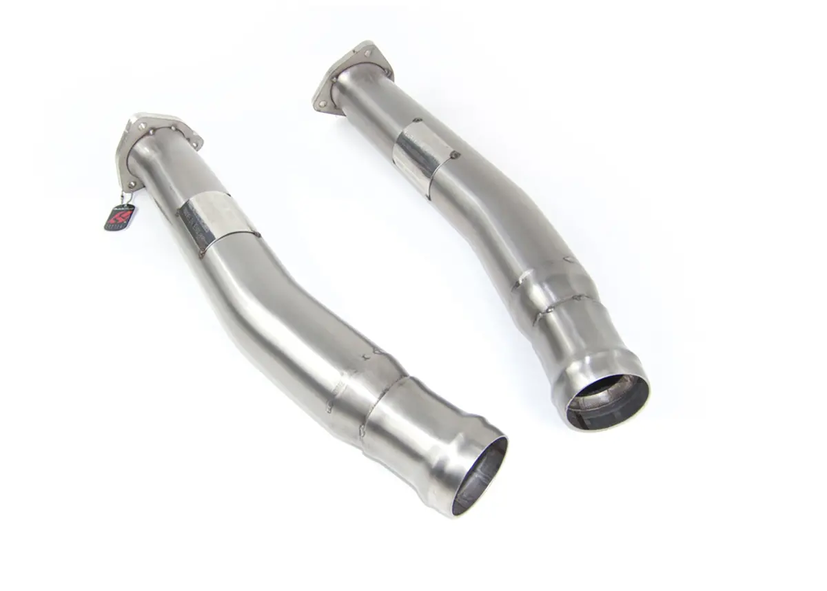 Aston Martin V8 Vantage Secondary Catalyst Delete Pipes 1