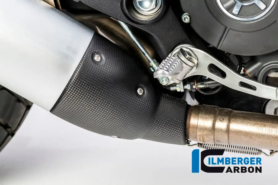 Muffler Exhaust Protector Matt Ducati Scrambler'16 1