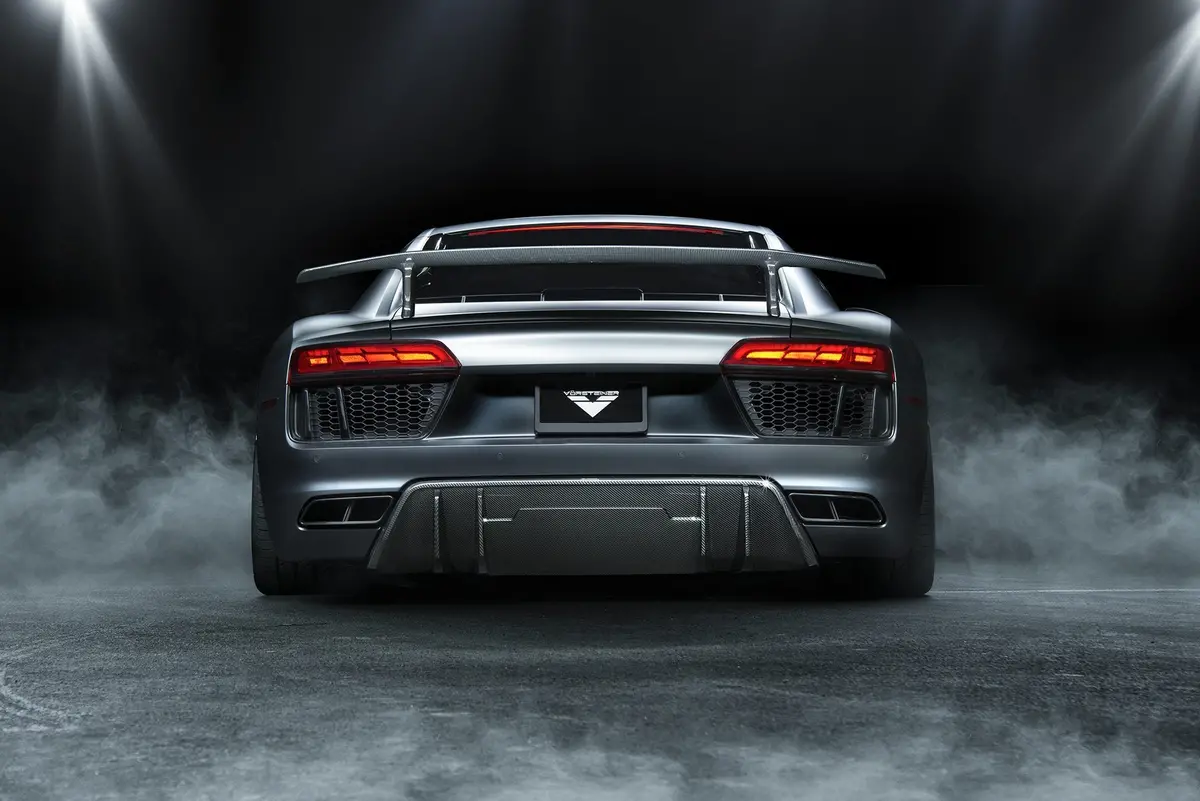 Vorsteiner 2017+ Audi R8 Vrs Aero Rear Diffuser Carbon Fiber Pp 2X2 Glossy 1
