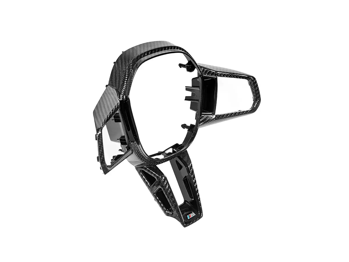Autotecknic Carbon Fiber Steering Wheel Trim Bmw G90 M5 1