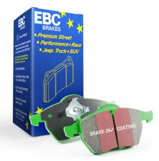 Ebc 12+ Tesla Model S Electric Greenstuff Front Brake Pads 1