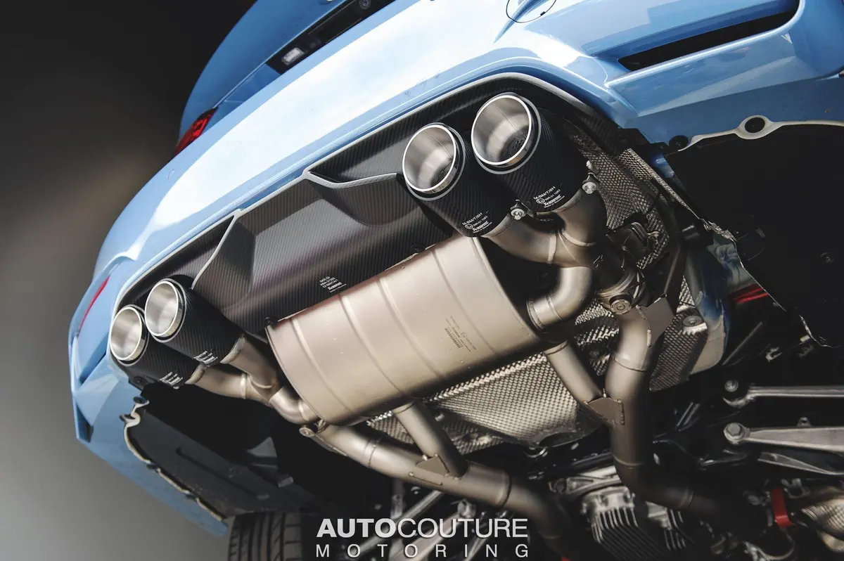 Akrapovic 14-17 Bmw M3/M4 (F80/F82) Slip-On Line (Titanium) (Req. Tips) 1
