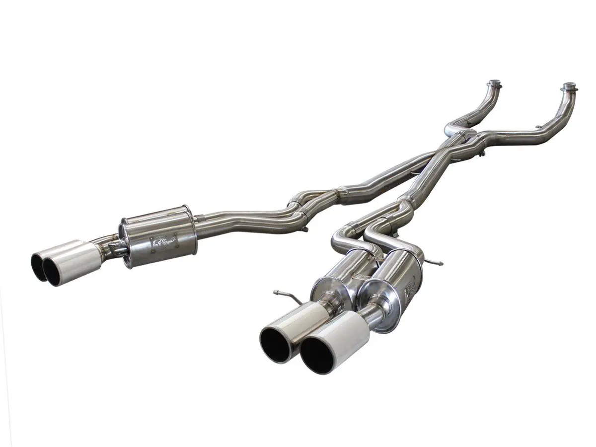 Afe Machforce Xp Exhaust 304Ss Cat-Back W/ Polished Tips 12-13 Bmw M5 (F10) V8 4.4L (Tt) 1