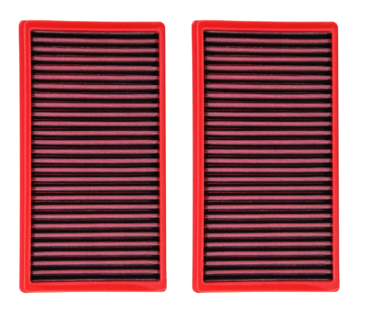 Bmc 2009+ Bmw 7 (F01/F02/F03/F04) 760I Replacement Panel Air Filter (Full Kit - Includes 2 Filters) 1