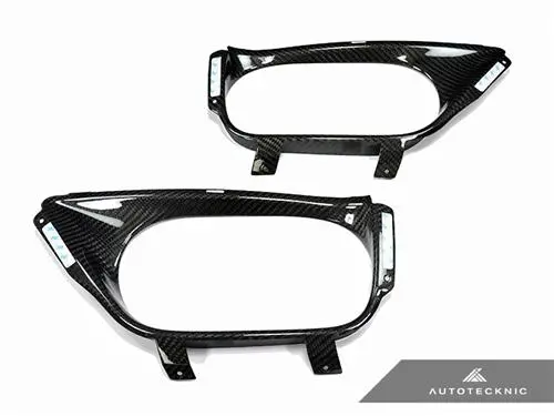 Autotecknic Pre-Preg Dry Carbon Fiber Exhaust Shield Nissan Gt-R R35 09-16 1