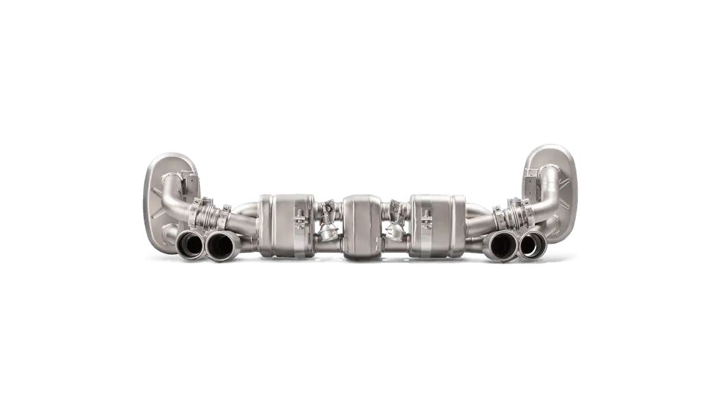 Akrapovic 12-15 Porsche 911 Carrera S/4/4S/Gts (991) Slip-On Line (Titanium) W/ Titanium Tips 1