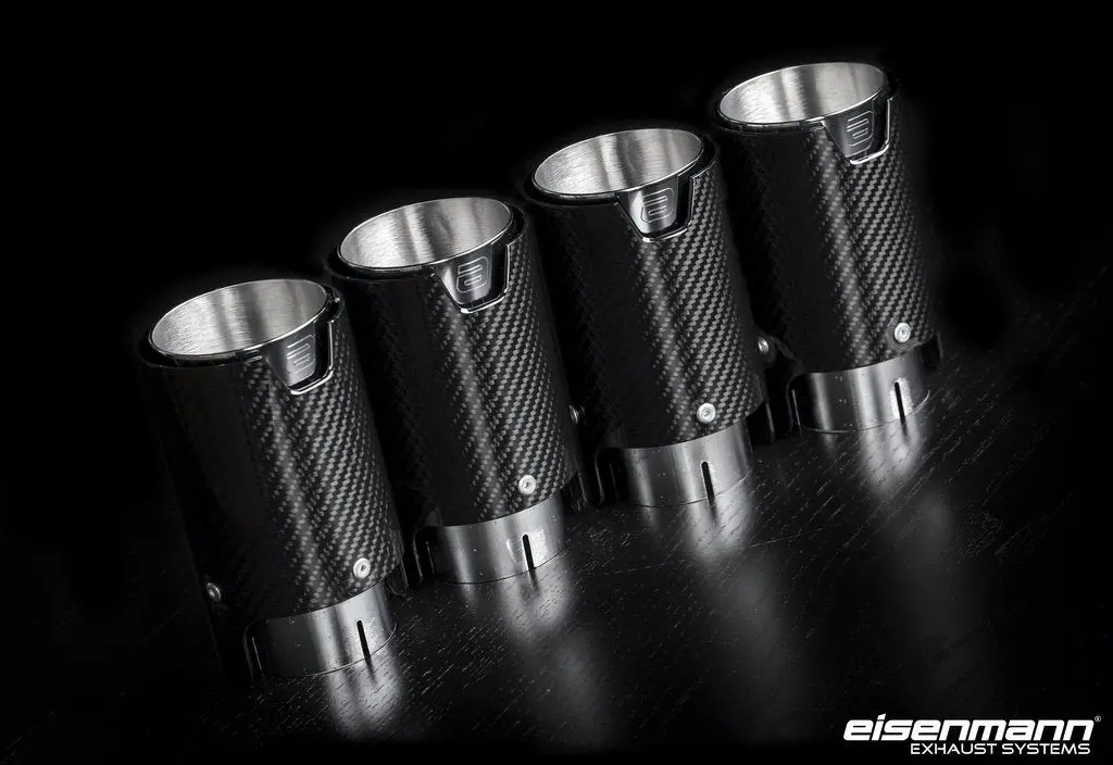 Eisenmann F8x M3 / M4 Performance Exhaust + 4X90 Carbon Tip Set 1